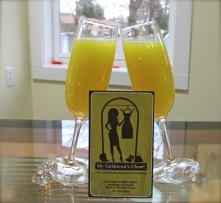 Is it fresh-squeezed OJ for a health nut.... or Mimosas for a girls' shopping outing? 